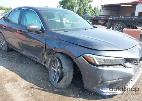 2024 Honda Civic Lx из США, поврежденный, VIN 19XFL2H51RE016306